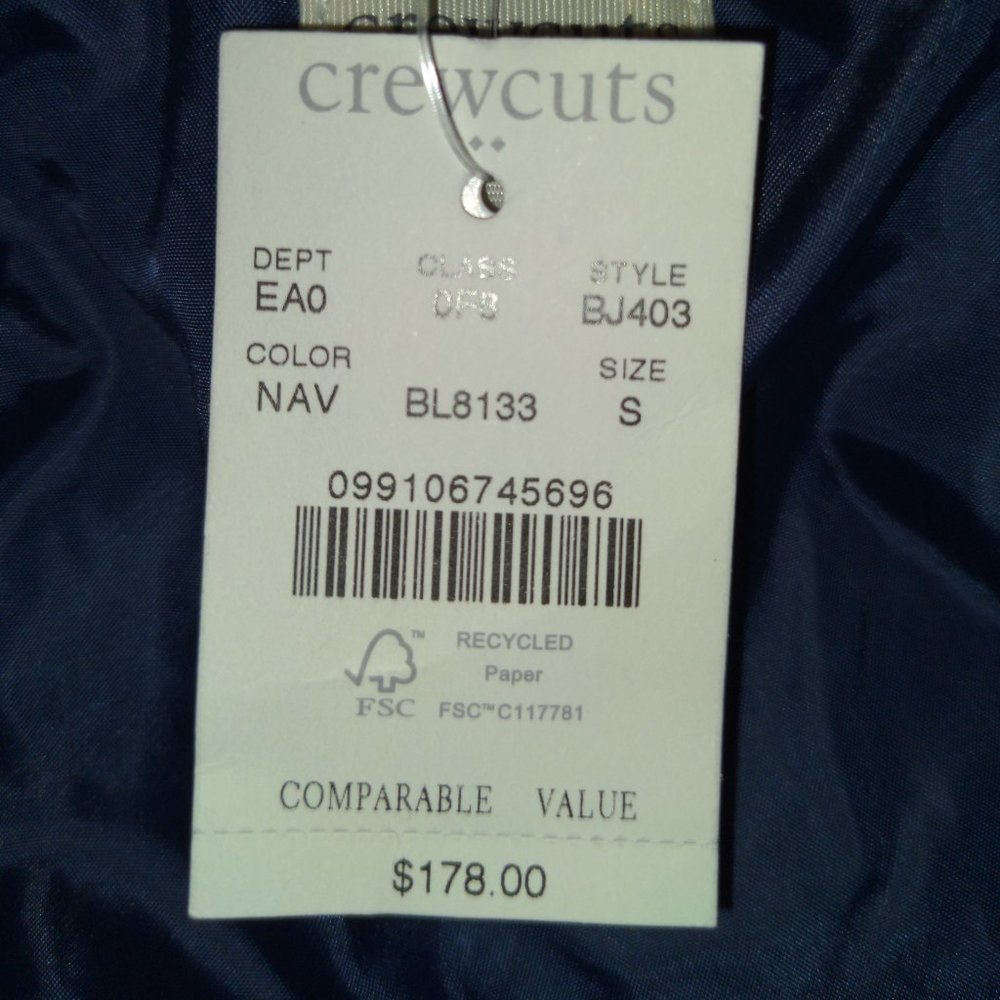 Boys small winter jacket